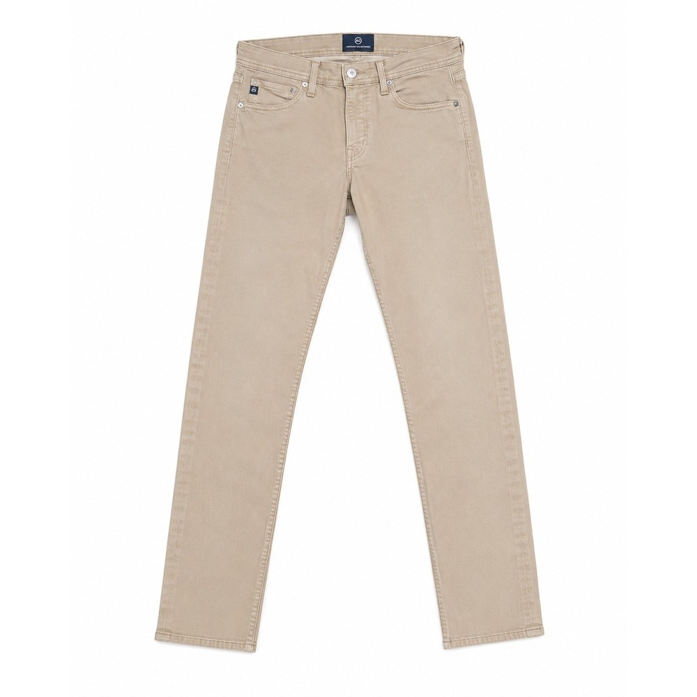 AG Adriano Goldschmied Tellis Modern Slim Pants Men's 30x34 Khaki Beige Stretch